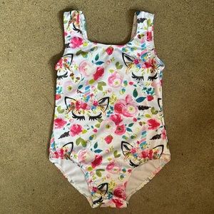 Unicorn and Rose leotard